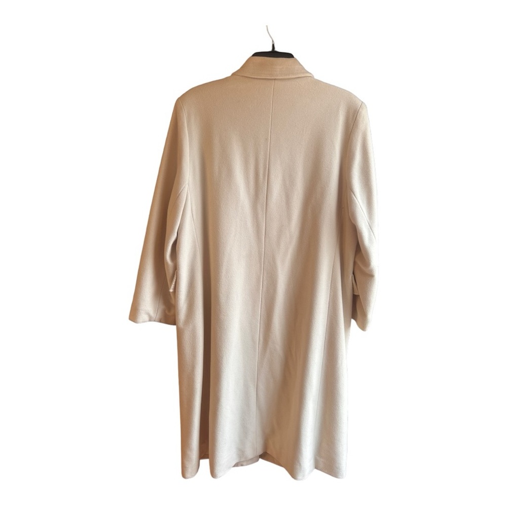 Juli de Roma cream color overcoat Size 14 - Picture 2 of 7